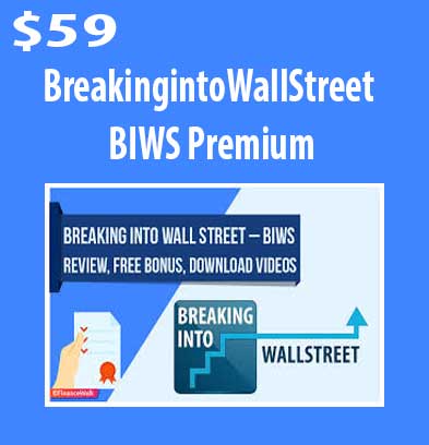 BIWS Premium download. And, BIWS Premium review. BIWS Premium Free. Then, v groupbuy. Breaking into Wall Street Author
