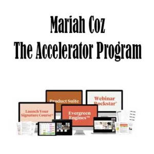 Mariah Coz – The Accelerator Program download. And, Mariah Coz – The Accelerator Program review. Mariah Coz author. Mariah Coz – The Accelerator Program Free. Mariah Coz – The Accelerator Program groupbuy