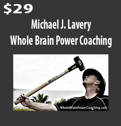 Whole Brain Power Coaching download. And, Whole Brain Power Coaching review. Whole Brain Power Coaching Free. Then, Whole Brain Power Coaching groupbuy. Michael J. Lavery Author