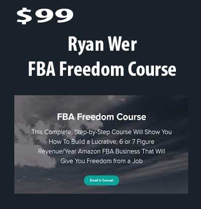 FBA Freedom Course download. And, FBA Freedom Course review. FBA Freedom Course Free. Then, FBA Freedom Course groupbuy. Ryan Wer Author