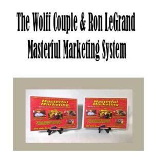 The Wolff Couple & Ron LeGrand - Masterful Marketing System, Masterful Marketing System download. And, Masterful Marketing System Free. Then, Masterful Marketing System groupbuy. Masterful Marketing System review, The Wolff Couple & Ron LeGrand Author