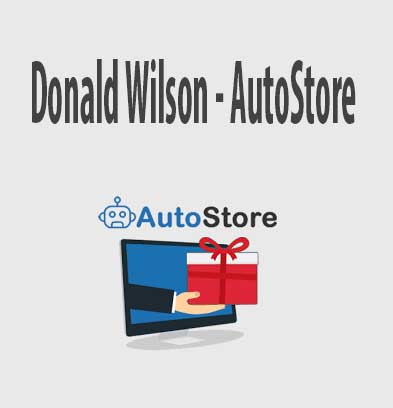 AutoStore download. And, AutoStore Training review. AutoStore Free. Then, AutoStore groupbuy. Donald Wilson Author