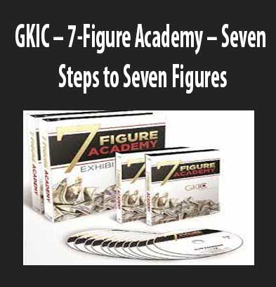 Seven Steps to Seven Figures download. And, Seven Steps to Seven Figures review. 7-Figure Academy Free. Then, 7-Figure Academy groupbuy. GKIC Author.