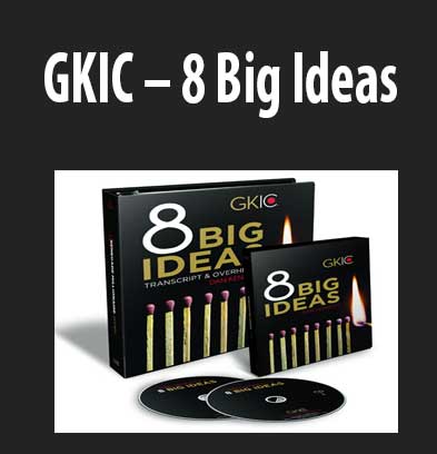 8 Big Ideas download. And, 8 Big Ideas review. 8 Big Ideas Free. Then, 8 Big Ideas groupbuy. GKIC Author.