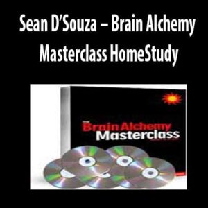Brain Alchemy Masterclass download. And, Brain Alchemy Masterclass review. Brain Alchemy Masterclass Free. Then, Brain Alchemy Masterclass groupbuy. Sean D’Souza Author
