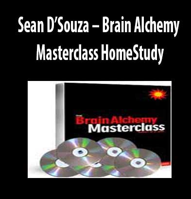 Brain Alchemy Masterclass download. And, Brain Alchemy Masterclass review. Brain Alchemy Masterclass Free. Then, Brain Alchemy Masterclass groupbuy. Sean D’Souza Author