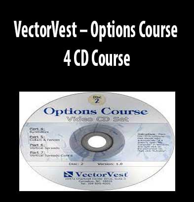 Options Course – 4 CD Course download. And, Options Course – 4 CD Course review. Options Course – 4 CD Course Free. Then, Options Course – 4 CD Course groupbuy. VectorVest Author.