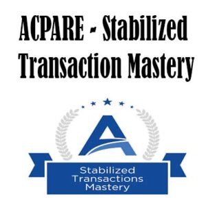 ACPARE - Stabilized Transaction Mastery, Stabilized Transaction Mastery download. And, Stabilized Transaction Mastery Free. Then, Stabilized Transaction Mastery groupbuy. Stabilized Transaction Mastery review, ACPARE Author