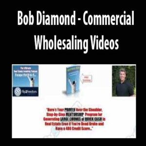 Commercial Wholesaling Videos by Bob Diamond, Commercial Wholesaling Videos download. And, Commercial Wholesaling Videos Free. Then, Commercial Wholesaling Videos groupbuy. Commercial Wholesaling Videos review, Bob Diamond Author