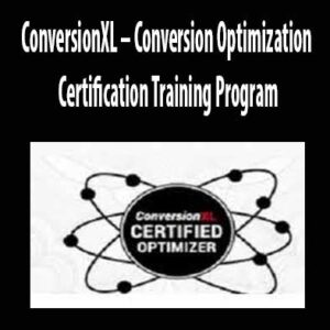 Conversion Optimization Certification Training Program by ConversionXL,Conversion Optimization download. And, Conversion Optimization Free. Then, Conversion Optimization groupbuy. Conversion Optimization review, ConversionXL Author