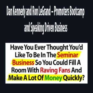 Promoters Bootcamp and Speaking Driven Business download. And, Promoters Bootcamp and Speaking Driven Business Free. Then,Promoters Bootcamp and Speaking Driven Business groupbuy. Promoters Bootcamp and Speaking Driven Business review, Dan Kennedy and Ron LeGrand Author
