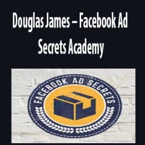 Facebook Ad Secrets Academyby Douglas James, Facebook Ad Secrets Academy download. And, Facebook Ad Secrets Academy Free. Then, Facebook Ad Secrets Academy groupbuy. Facebook Ad Secrets Academy review, Douglas James Author
