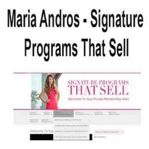 Signature Programs That Sell by Andrrea Hess, Signature Programs That Sell download. And, Signature Programs That Sell Free. Then,Signature Programs That Sell groupbuy. Signature Programs That Sell review, Maria Andros Author