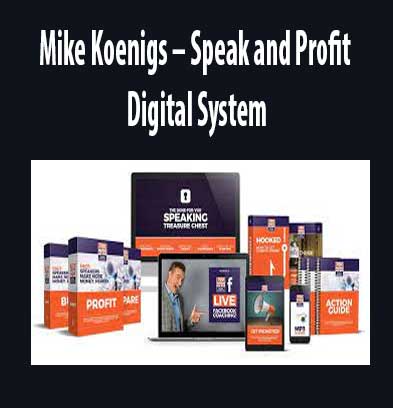 Speak and Profit Digital System by Mike Koenigs, Speak and Profit Digital System download. And, Speak and Profit Digital System Free. Then, Speak and Profit Digital System groupbuy. Speak and Profit Digital System review, Mike Koenigs Author