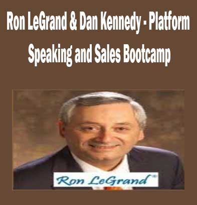 Platform Speaking and Sales by Ron LeGrand & Dan Kennedy, Platform Speaking and Sales download. And, Platform Speaking and Sales Free. Then, Platform Speaking and Sales groupbuy. Platform Speaking and Sales review, Ron LeGrand & Dan Kennedy Author