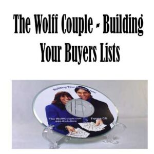 The Wolff Couple - Building Your Buyers Lists, Building Your Buyers Lists by The Wolff Couple, Building Your Buyers Lists download. And, Building Your Buyers Lists Free. Then, Building Your Buyers Lists groupbuy. Building Your Buyers Lists review, The Wolff Couple Author