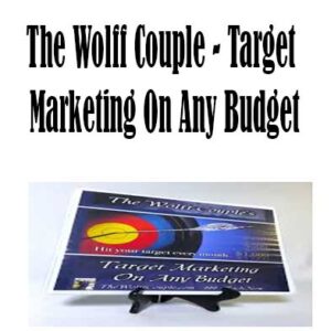 The Wolff Couple - Target Marketing On Any Budget, Target Marketing On Any Budget by The Wolff Couple, Target Marketing On Any Budget download. And, Target Marketing On Any Budget Free. Then, Target Marketing On Any Budget groupbuy. Target Marketing On Any Budget review, The Wolff Couple Author