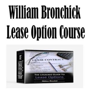 William Bronchick - Lease Option Course, Lease Option Course download. And, Lease Option Course Free. Then, Lease Option Course groupbuy. Lease Option Course review, William Bronchick Author