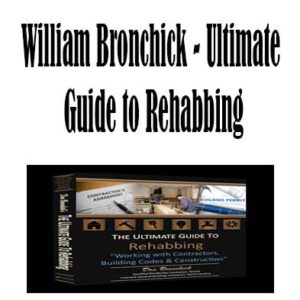 William Bronchick - Ultimate Guide to Rehabbing, Ultimate Guide to Rehabbing download. And, Ultimate Guide to Rehabbing Free. Then, Ultimate Guide to Rehabbing groupbuy. Ultimate Guide to Rehabbing review, William Bronchick Author