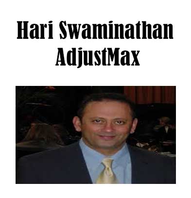 Hari Swaminathan - AdjustMax, AdjustMax download. And, AdjustMax Free. Then, AdjustMax groupbuy. AdjustMax review,Hari Swaminathan Author