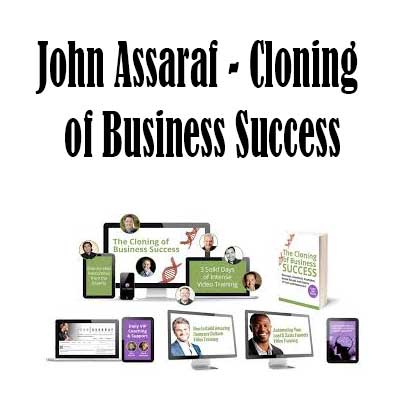 John Assaraf - Cloning of Business Success, Cloning of Business Success download. And, Cloning of Business Success Free. Then, Cloning of Business Success groupbuy. Cloning of Business Success review, John Assaraf Author