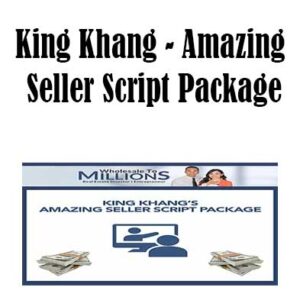 King Khang - Amazing Seller Script Package, Amazing Seller Script Package download. And, Amazing Seller Script Package Free. Then, Amazing Seller Script Package groupbuy. Amazing Seller Script Package review, King Khang Author