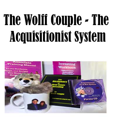 The Wolff Couple - The Acquisitionist System, The Acquisitionist System download. And, The Acquisitionist System Free. Then, The Acquisitionist System groupbuy. The Acquisitionist System review, The Wolff Couple Author