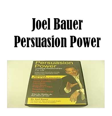 Persuasion Power by Joel Bauer, Persuasion Power download
