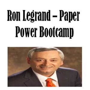 Ron LeGrand - Paper Power Bootcamp, Paper Power Bootcamp download. And, Paper Power Bootcamp Free. Then, Paper Power Bootcamp groupbuy. Paper Power Bootcamp review, Ron LeGrand Author
