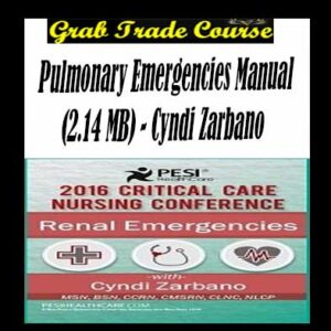 Pulmonary Emergencies Manual