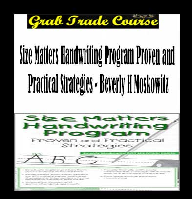 Size Matters Handwriting Program DOWNLOAD