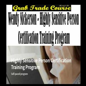 Highly Sensitive Person Certification Training Program Digital